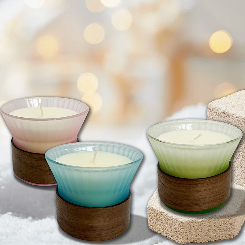 Natürliche Sojawachs-Nischenduftkerze für den Heimgebrauch, langanhaltendes Duftgeschenk