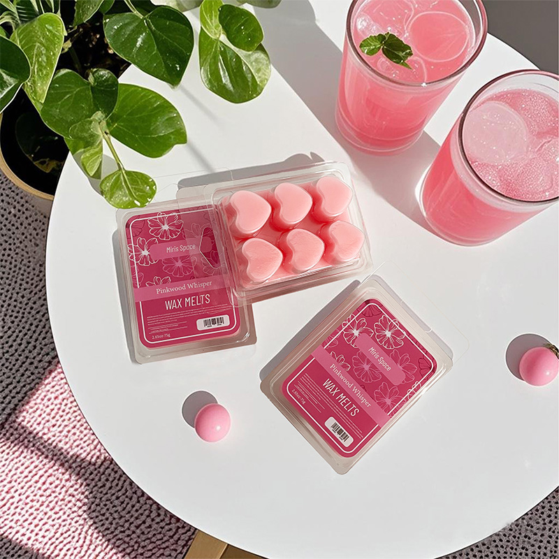 Sternrundes, buntes, mehrformiges Wachs schmilzt langanhaltenden Duft, reines natürliches Sojawachs