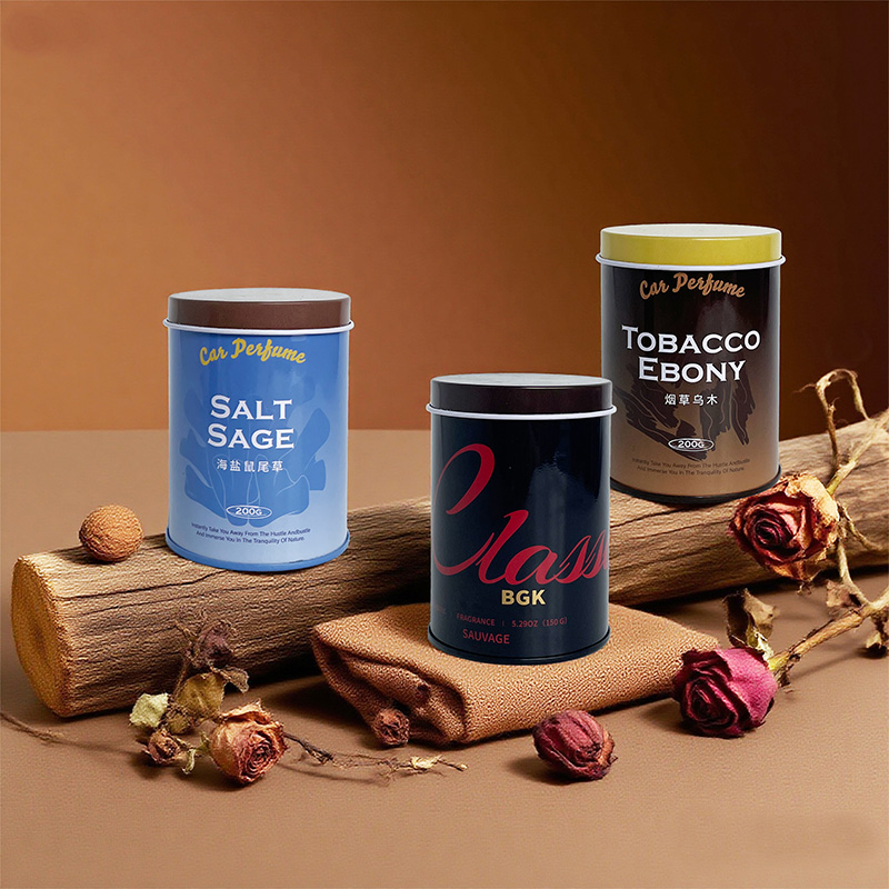 Premium Woody Scent Dose Duftkerze Sojawachs