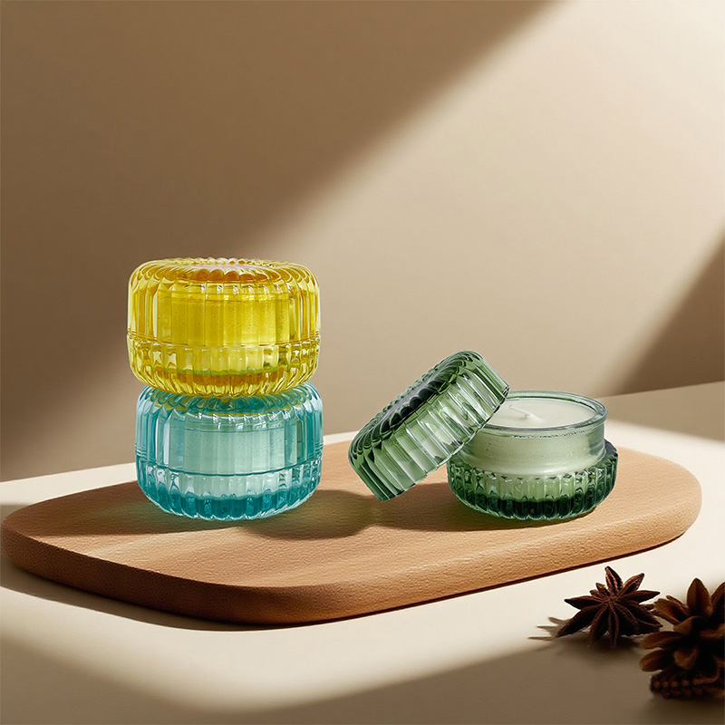 Macaron Sojawachs Duftkerze – Baumwolldocht, individuelles Logo