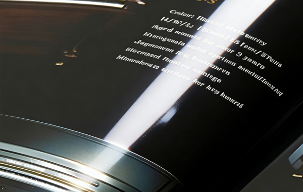 Glänzendes Filmverfahren